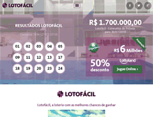 Tablet Screenshot of loto-facil.org
